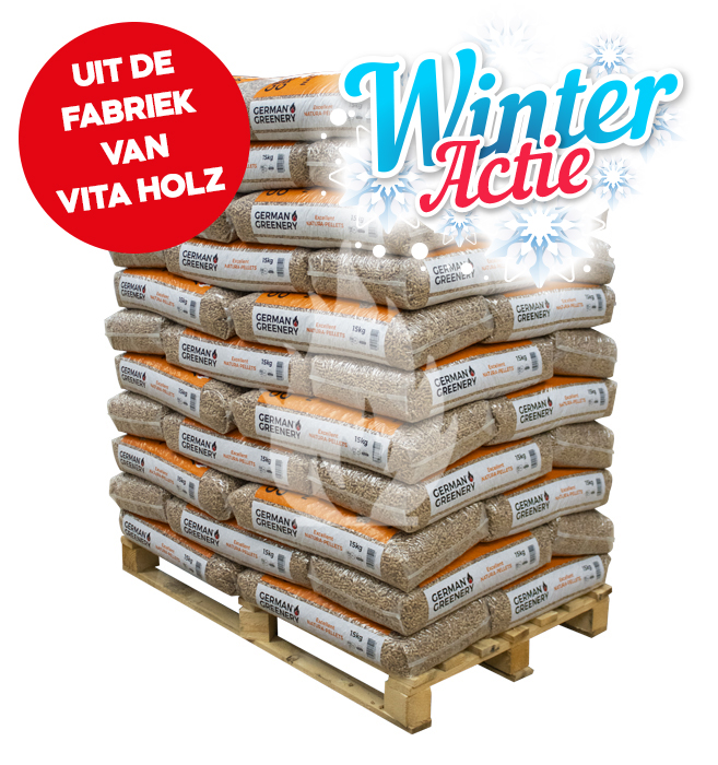 German Greenery Excellent houtpellets - Hele pallet (990 kg)